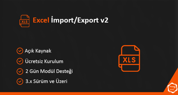 Opencart Excel Export/İmport v2 Modülü