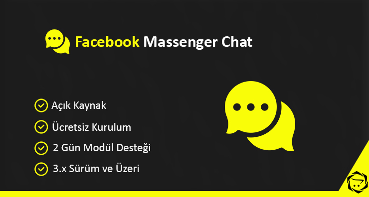 Opencart Facebook Massenger Chat Modülü