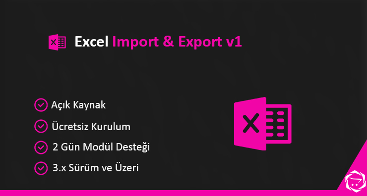 Opencart Excel Import/Export v1 Modülü