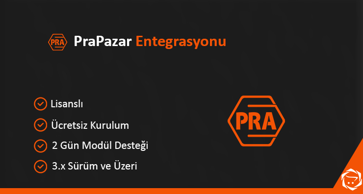 Opencart PraPazar Entegrasyon Modülü