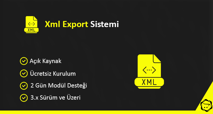 Opencart Xml Export Modülü