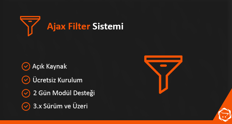 Opencart Ajax Filter Modülü