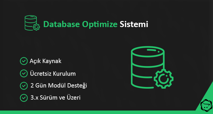 Opencart Database Optimize Modülü