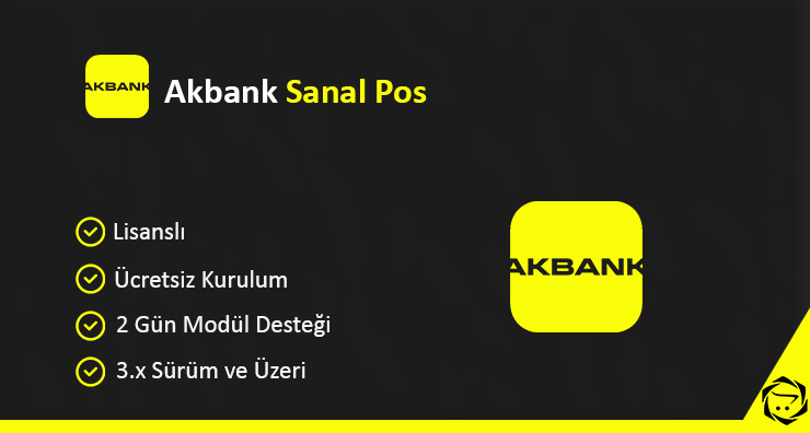 Opencart Akbank Sanal Pos Modülü