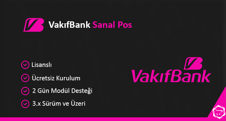 Opencart Vakıfbank Sanal Pos Modülü
